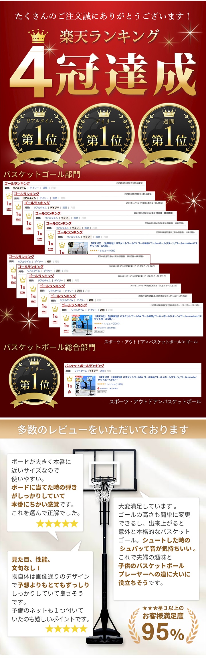 バスケットゴールDX2